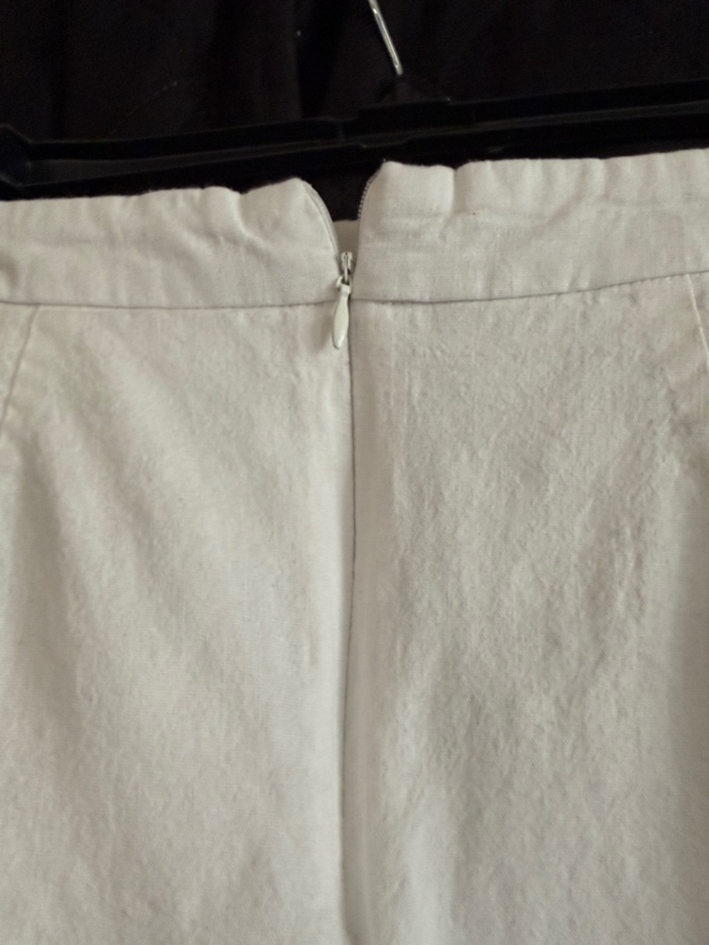 4th + Reckless White Midi Skirt Size M Linen Blend - Picture 3 of 6